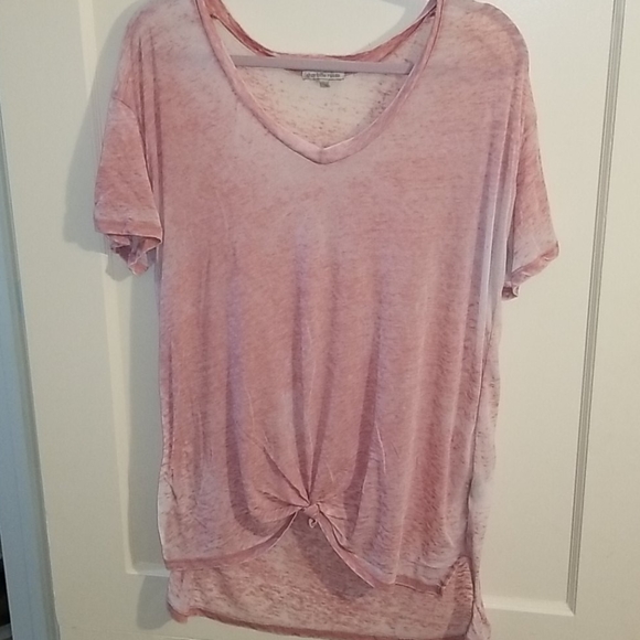 Charlotte Russe Tops - Pink vneck